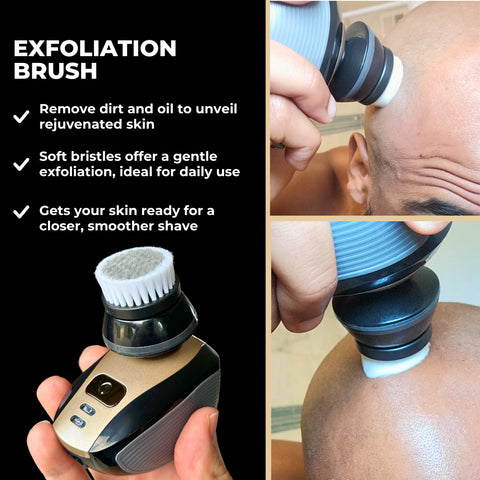 BALDCUT Exfoliation Brush & Scrubber